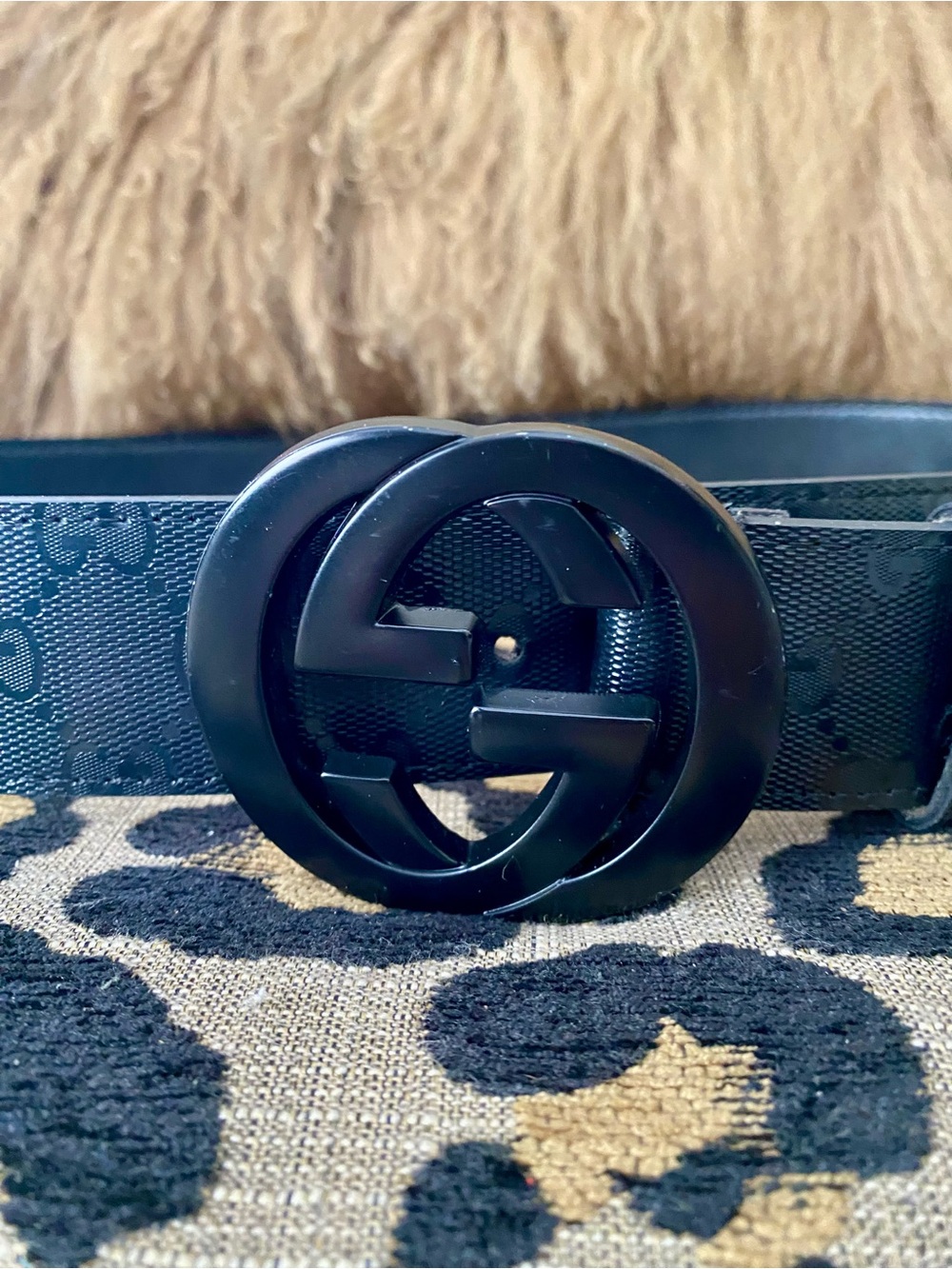Beautiful unisex interlocking GG belt